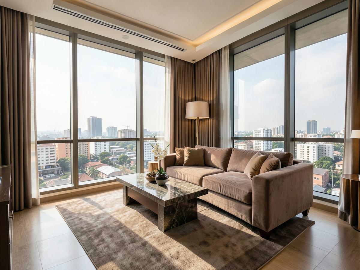 Appartement vue ville — Appartement à Gombe, Kinshasa